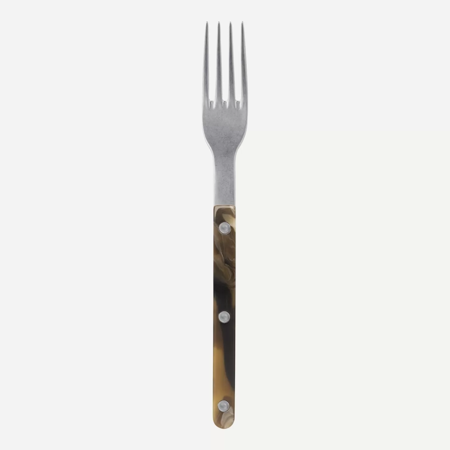 Fourchette De Table<Sabre Paris Bistrot Vintage Buffle, Effet Buffle
