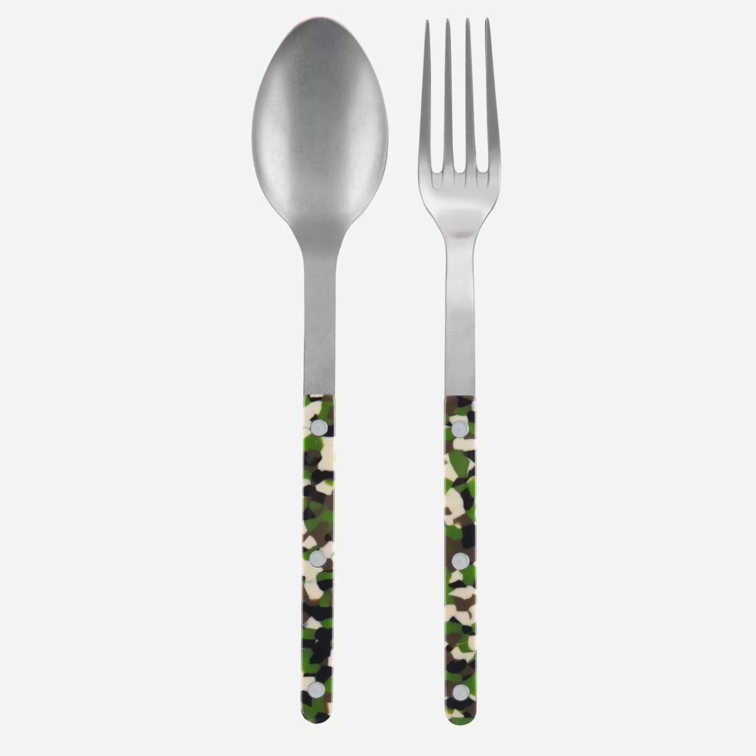 Couverts De Service<Sabre Paris Bistrot Vintage Camouflage, Vert