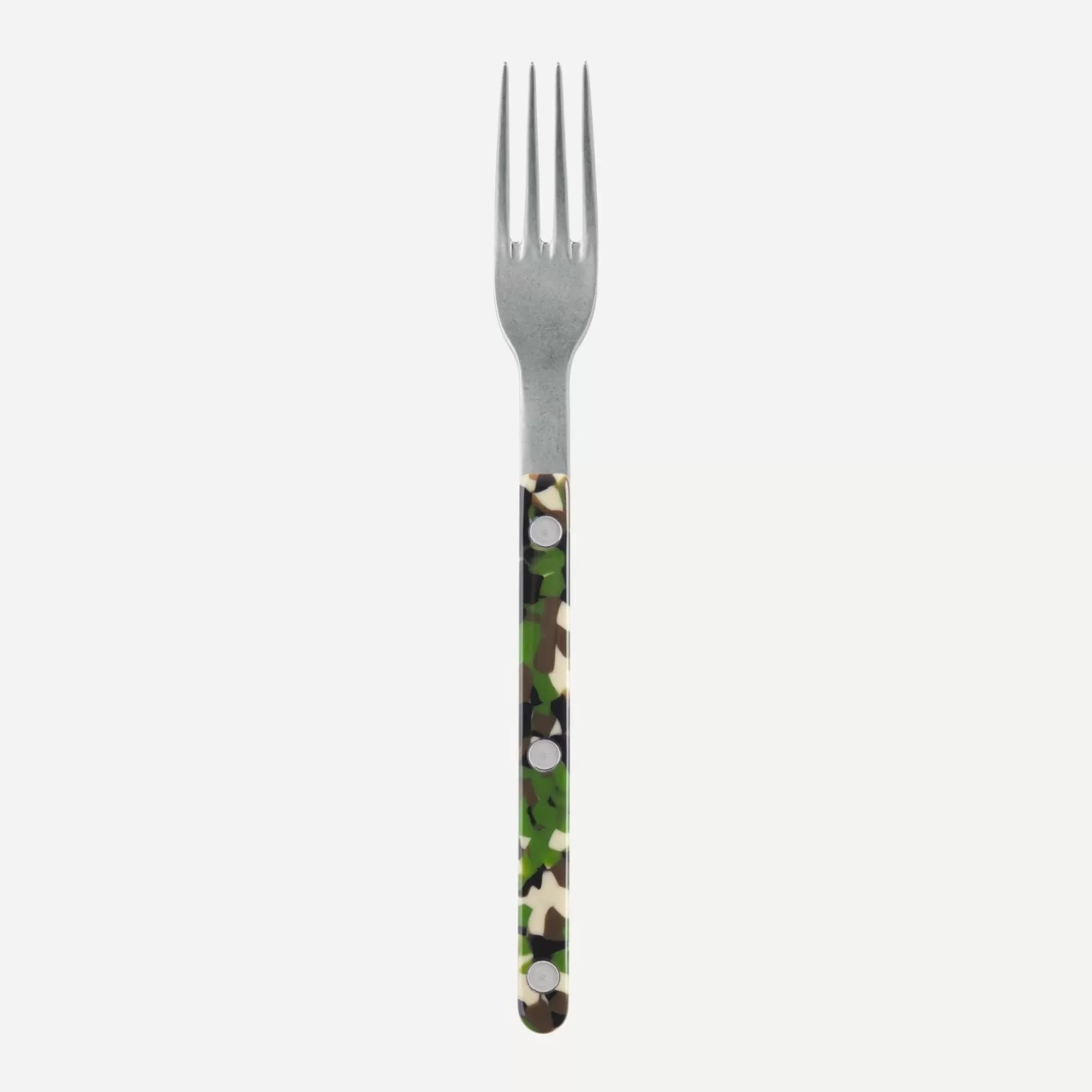 Fourchette À Dessert<Sabre Paris Bistrot Vintage Camouflage, Vert