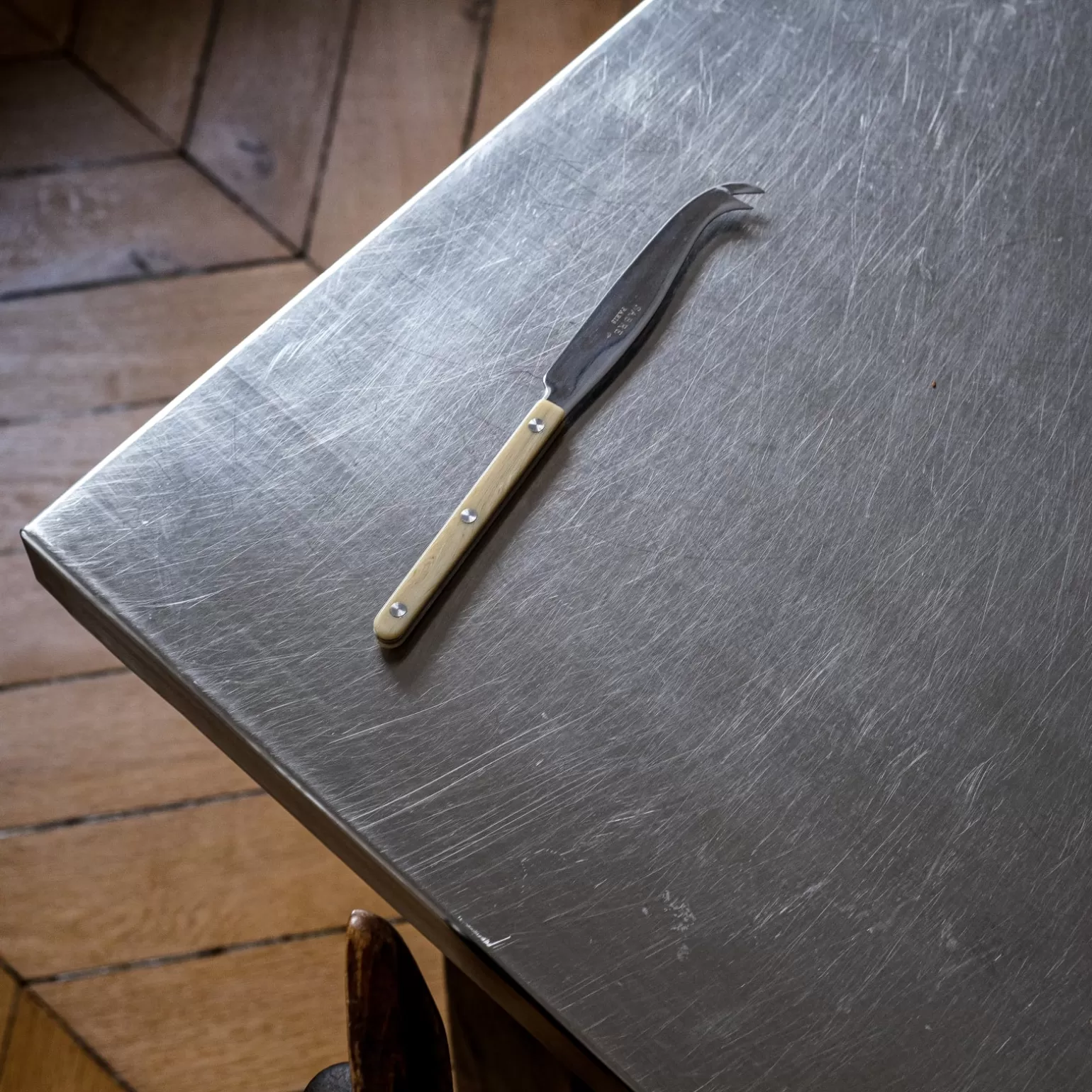Couteau À Fromage<Sabre Paris Bistrot Vintage Corne, Effet Corne