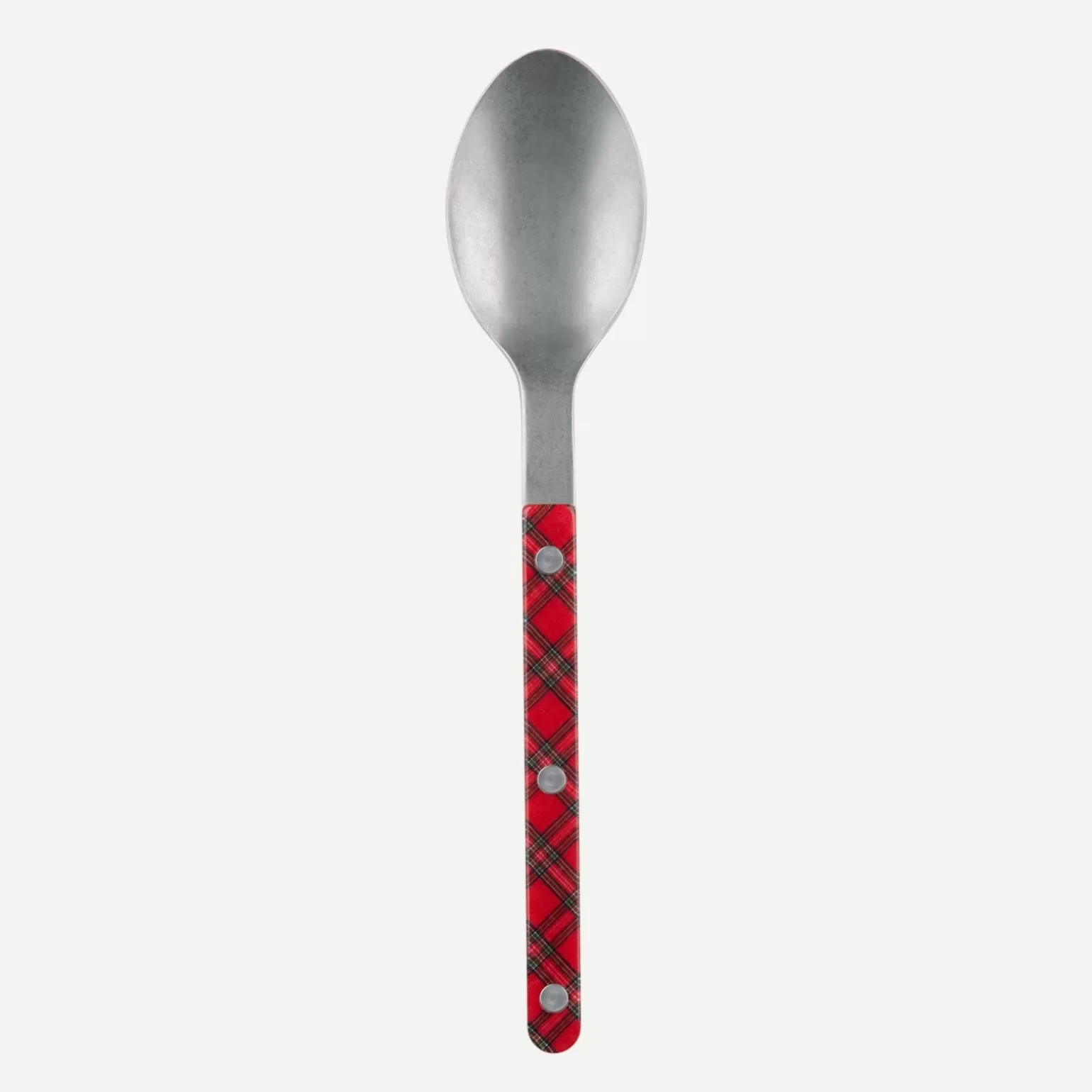 Cuillère À Soupe<Sabre Paris Bistrot Vintage Tartan, Rouge