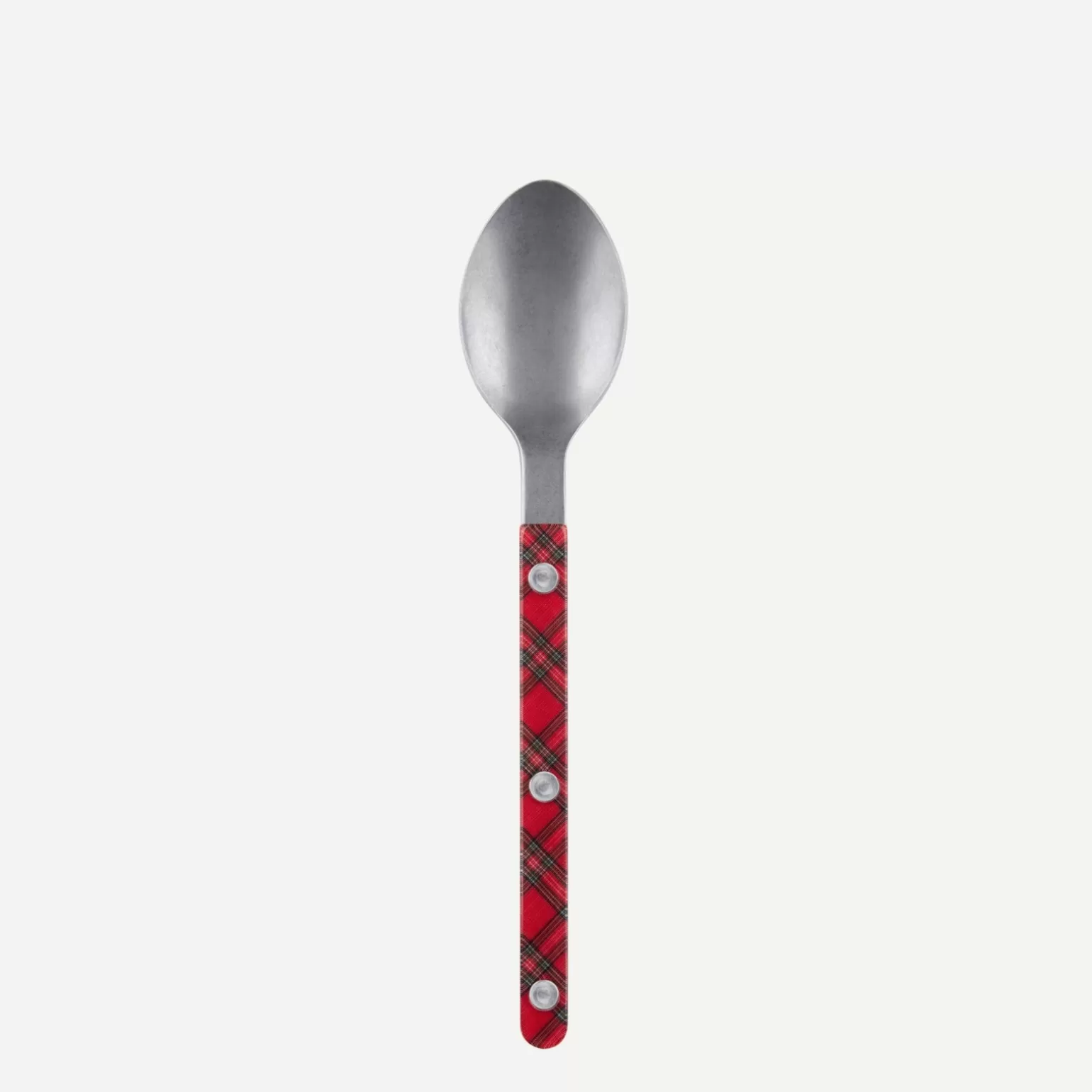 Cuillère À Dessert<Sabre Paris Bistrot Vintage Tartan, Rouge