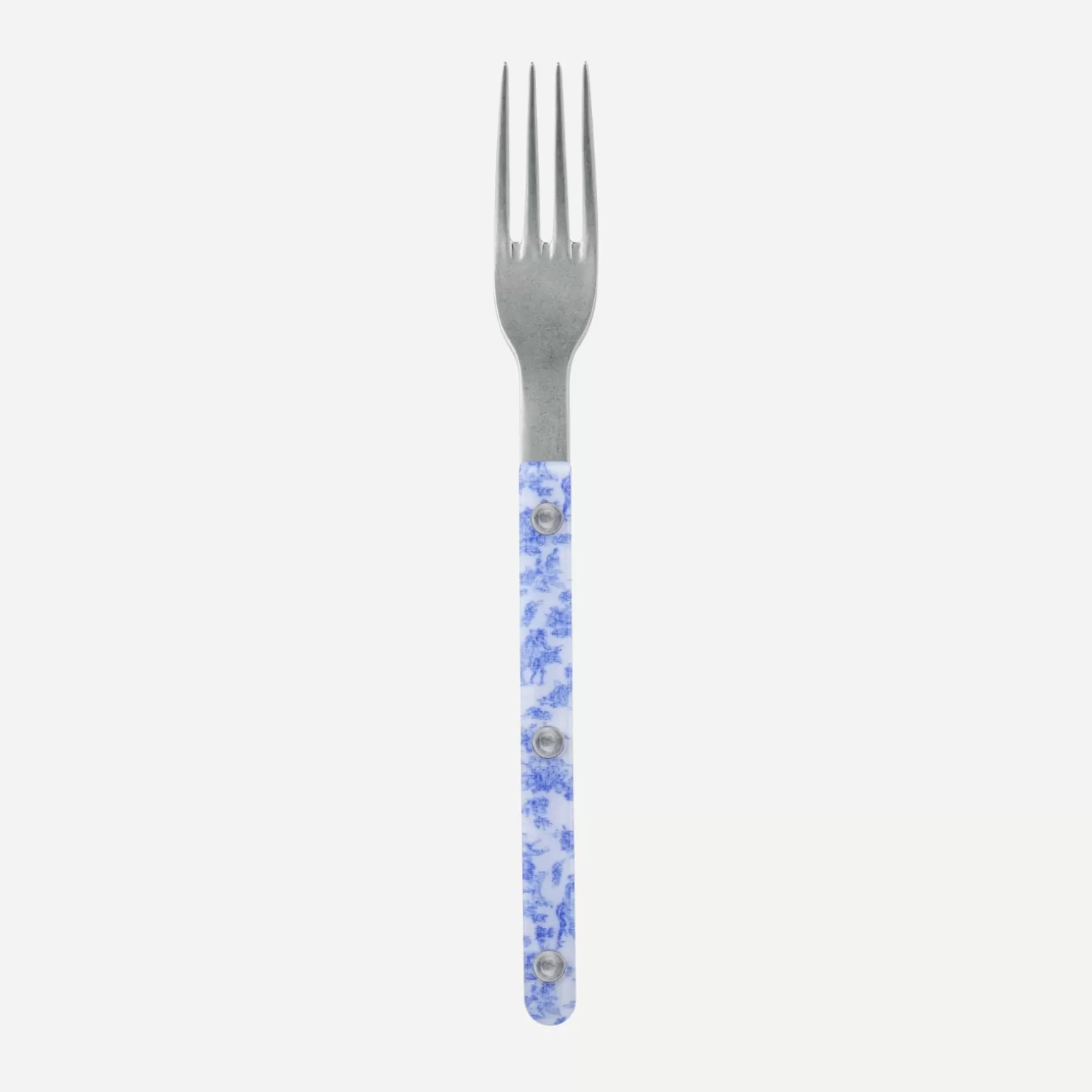 Fourchette À Dessert<Sabre Paris Bistrot Vintage Toile, Bleu