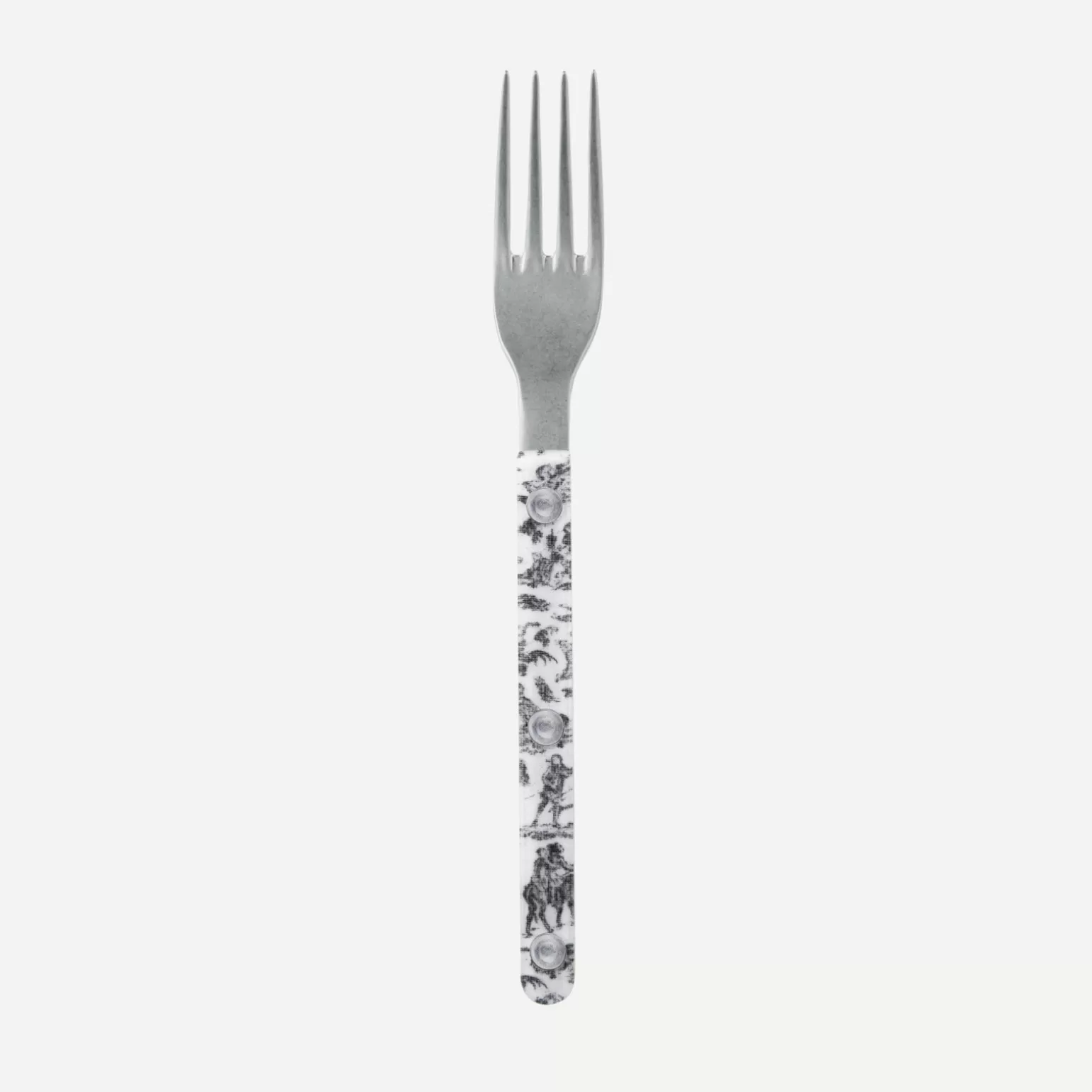 Petite Fourchette<Sabre Paris Bistrot Vintage Toile, Noir