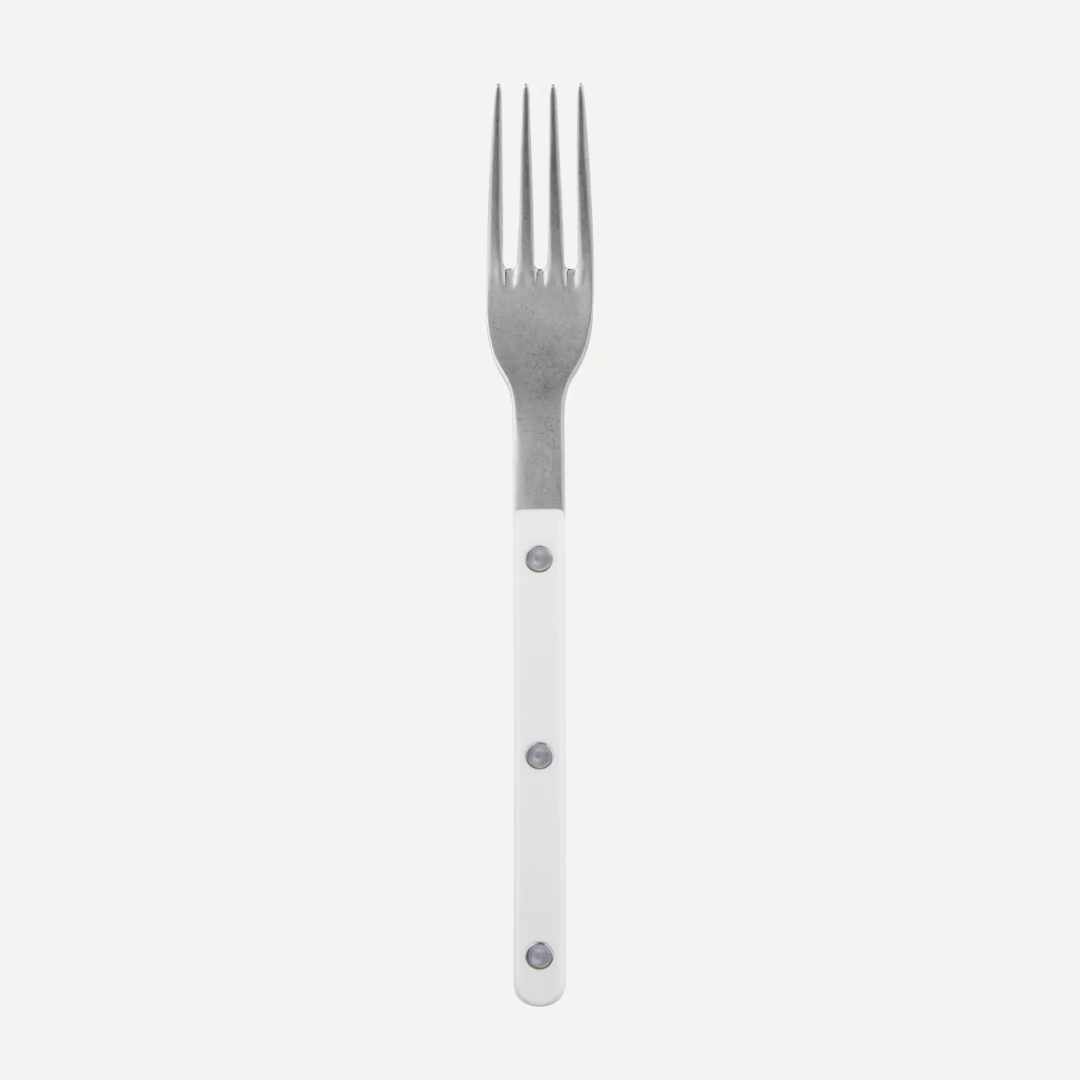 Fourchette De Table<Sabre Paris Bistrot Vintage Uni, Blanc