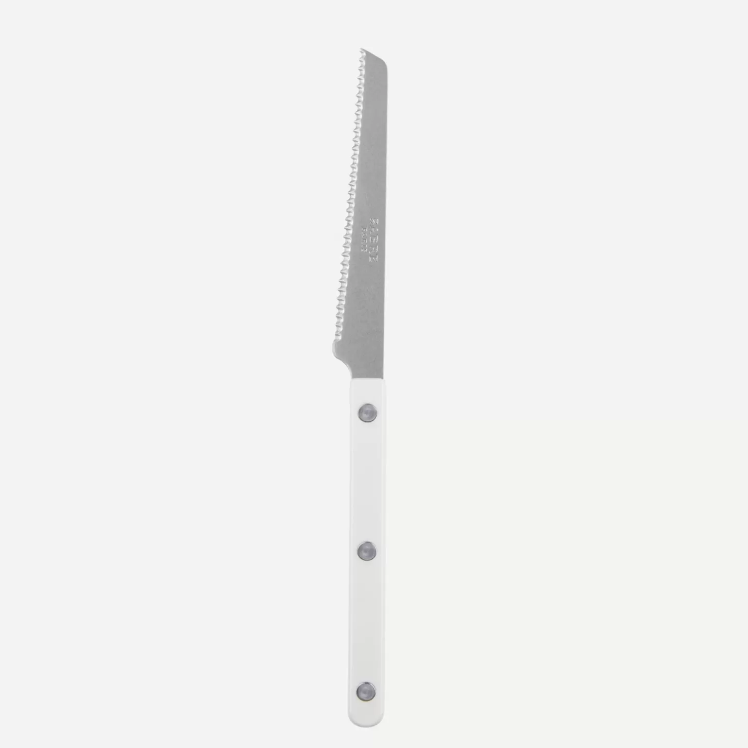 Couteau À Tomate<Sabre Paris Bistrot Vintage Uni, Blanc