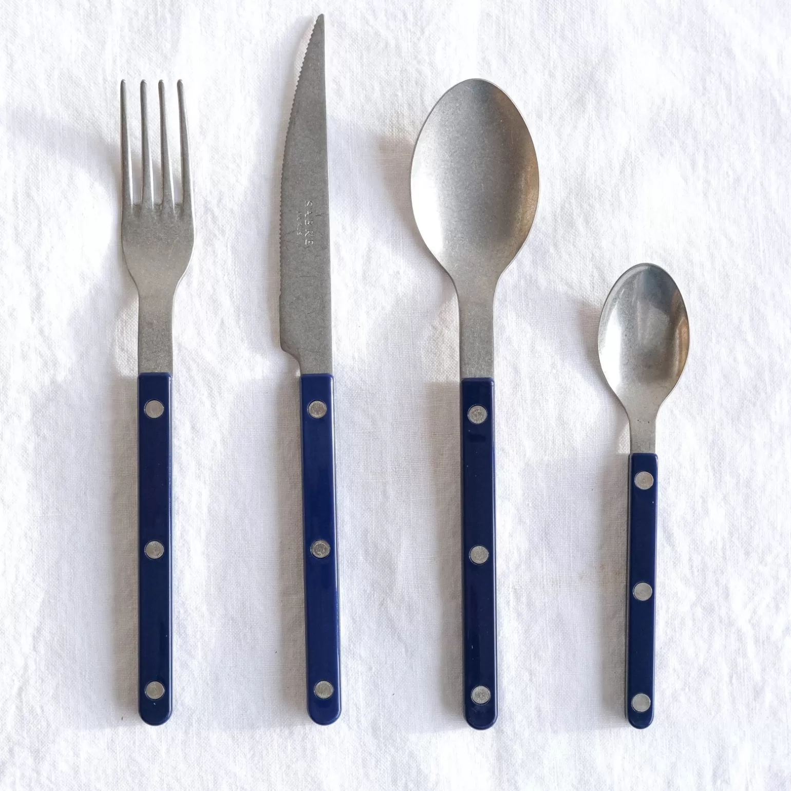 Petite Cuillère<Sabre Paris Bistrot Vintage Uni, Bleu marine