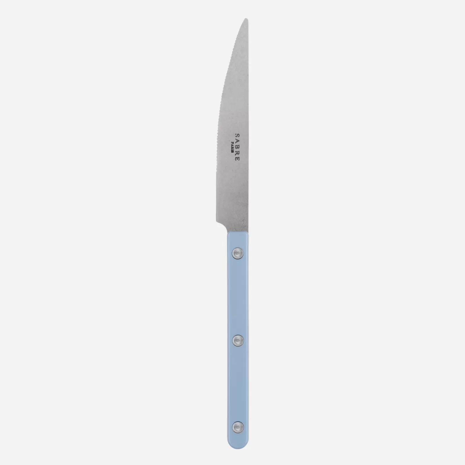 Couteau De Table<Sabre Paris Bistrot Vintage Uni, Bleu pastel