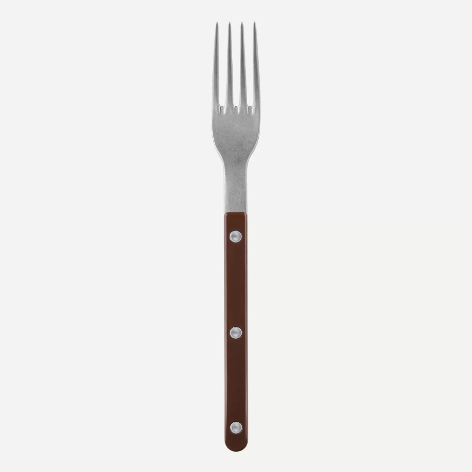 Fourchette De Table<Sabre Paris Bistrot Vintage Uni, Chocolat