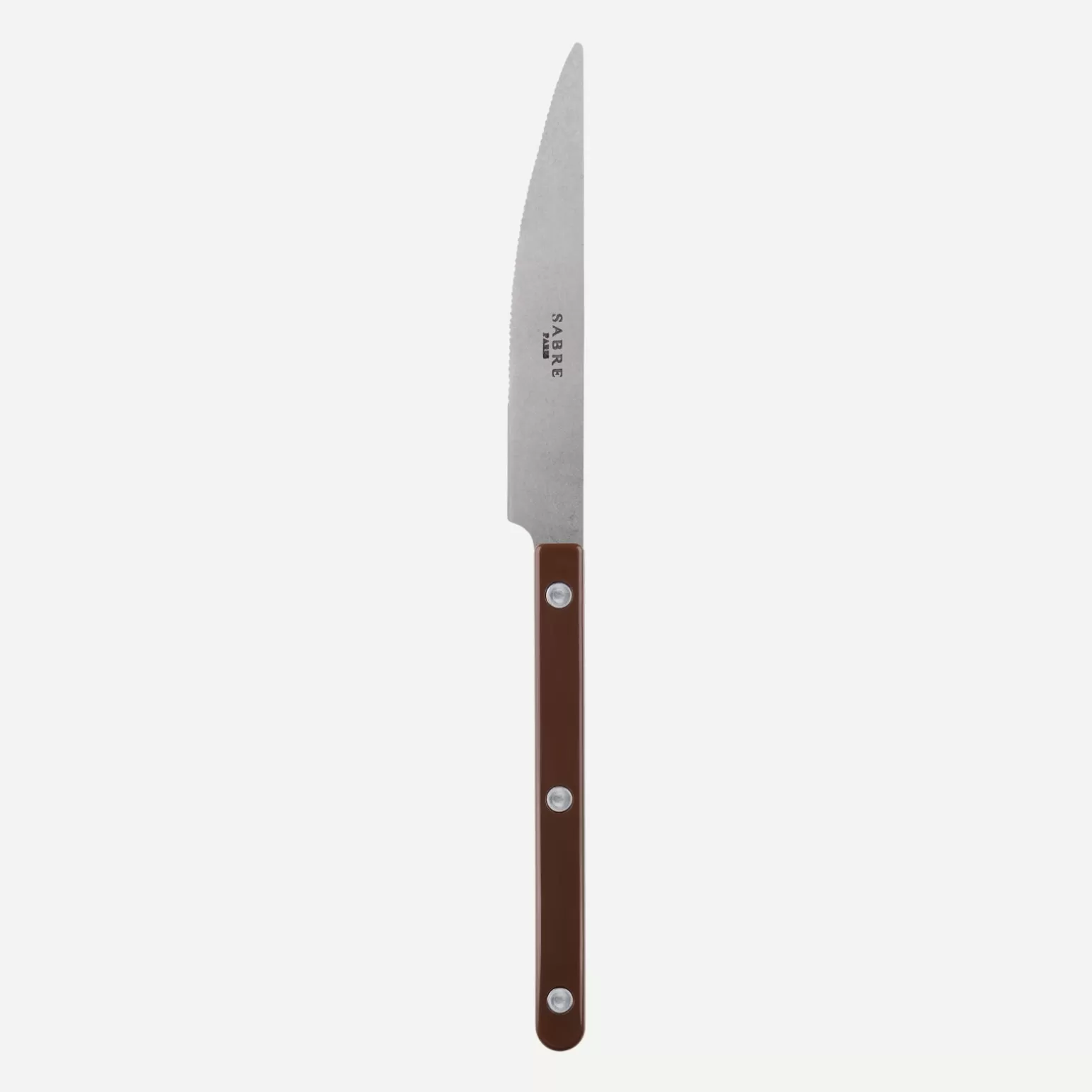 Couteau De Table<Sabre Paris Bistrot Vintage Uni, Chocolat