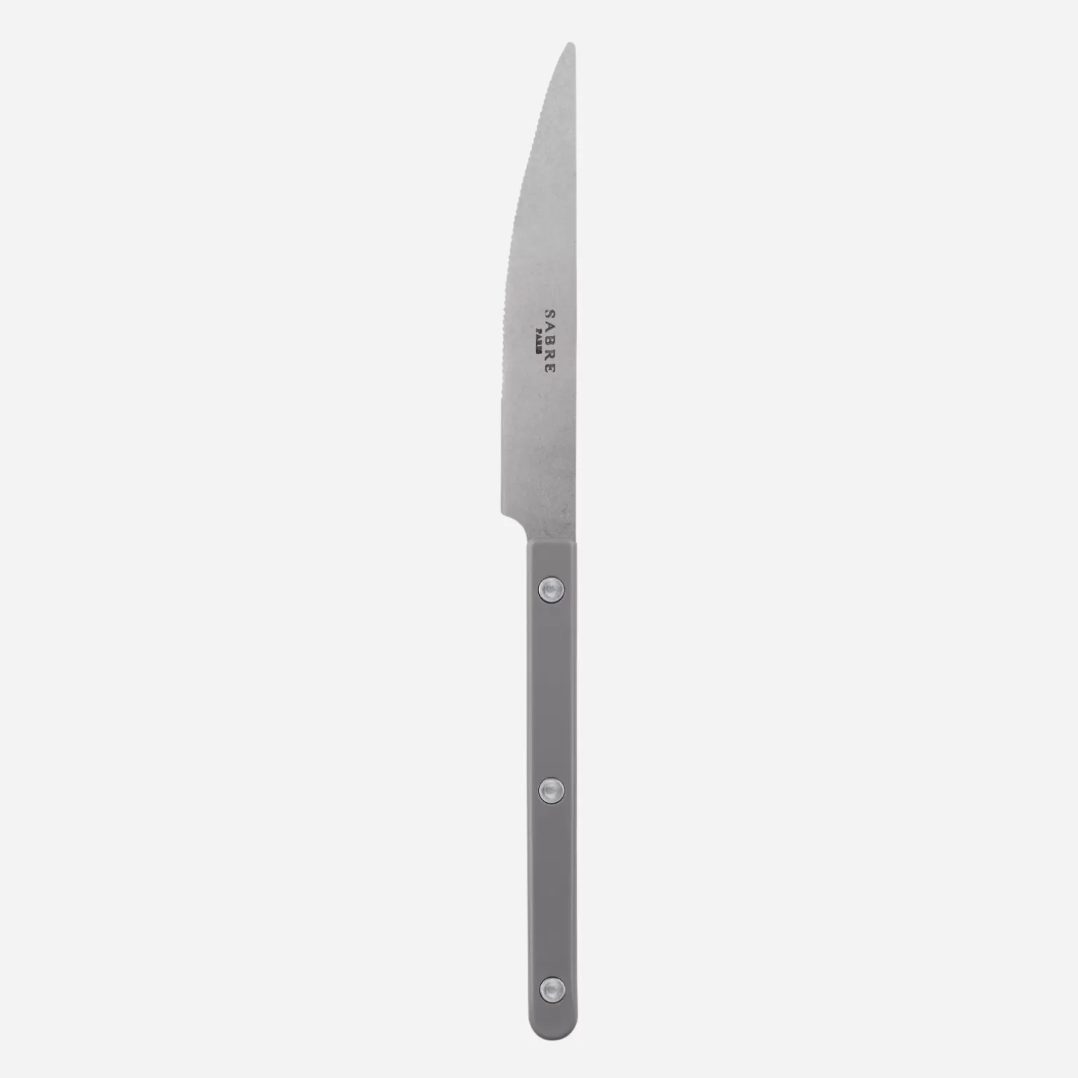 Couteau De Table<Sabre Paris Bistrot Vintage Uni, Gris