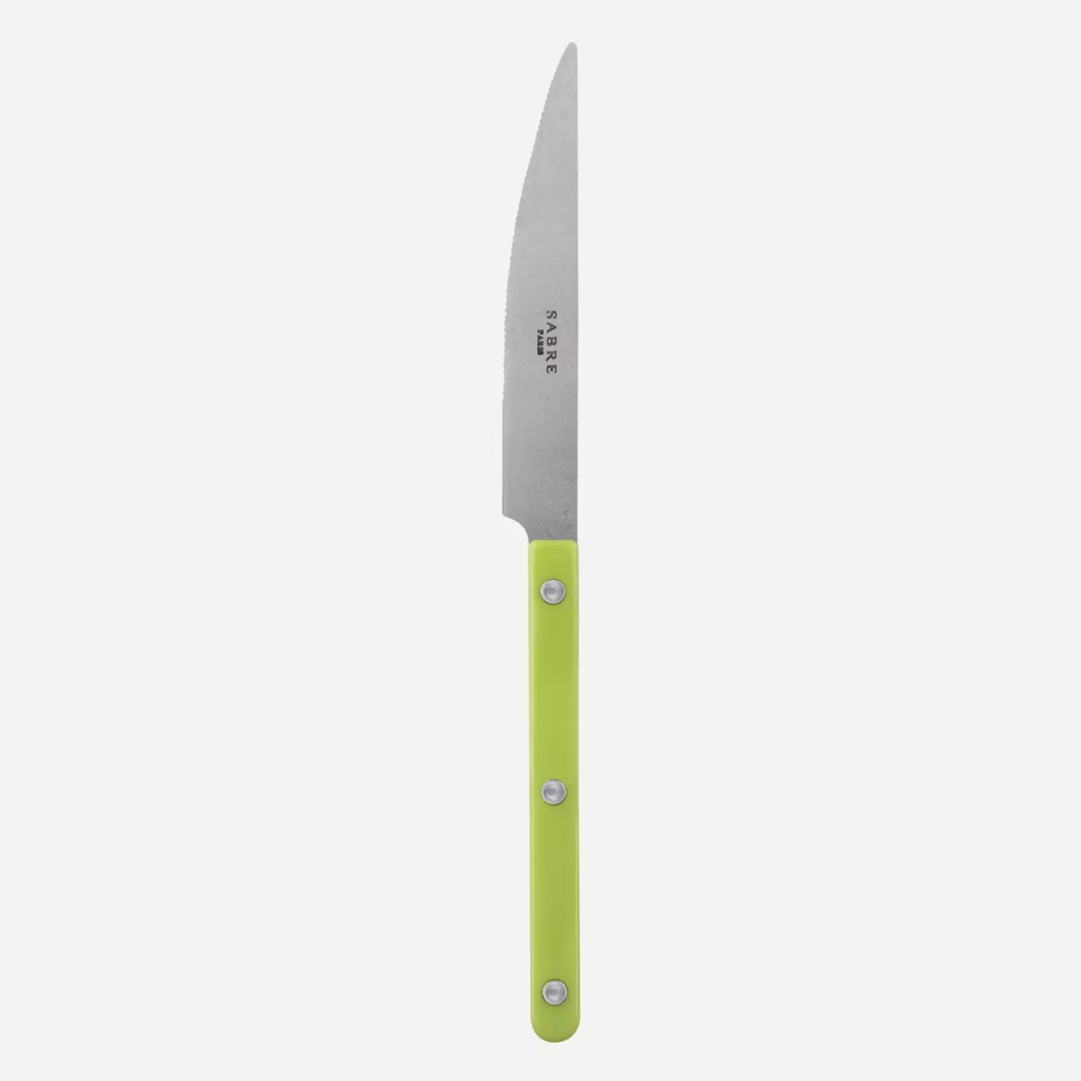Couteau De Table<Sabre Paris Bistrot Vintage Uni, Lime