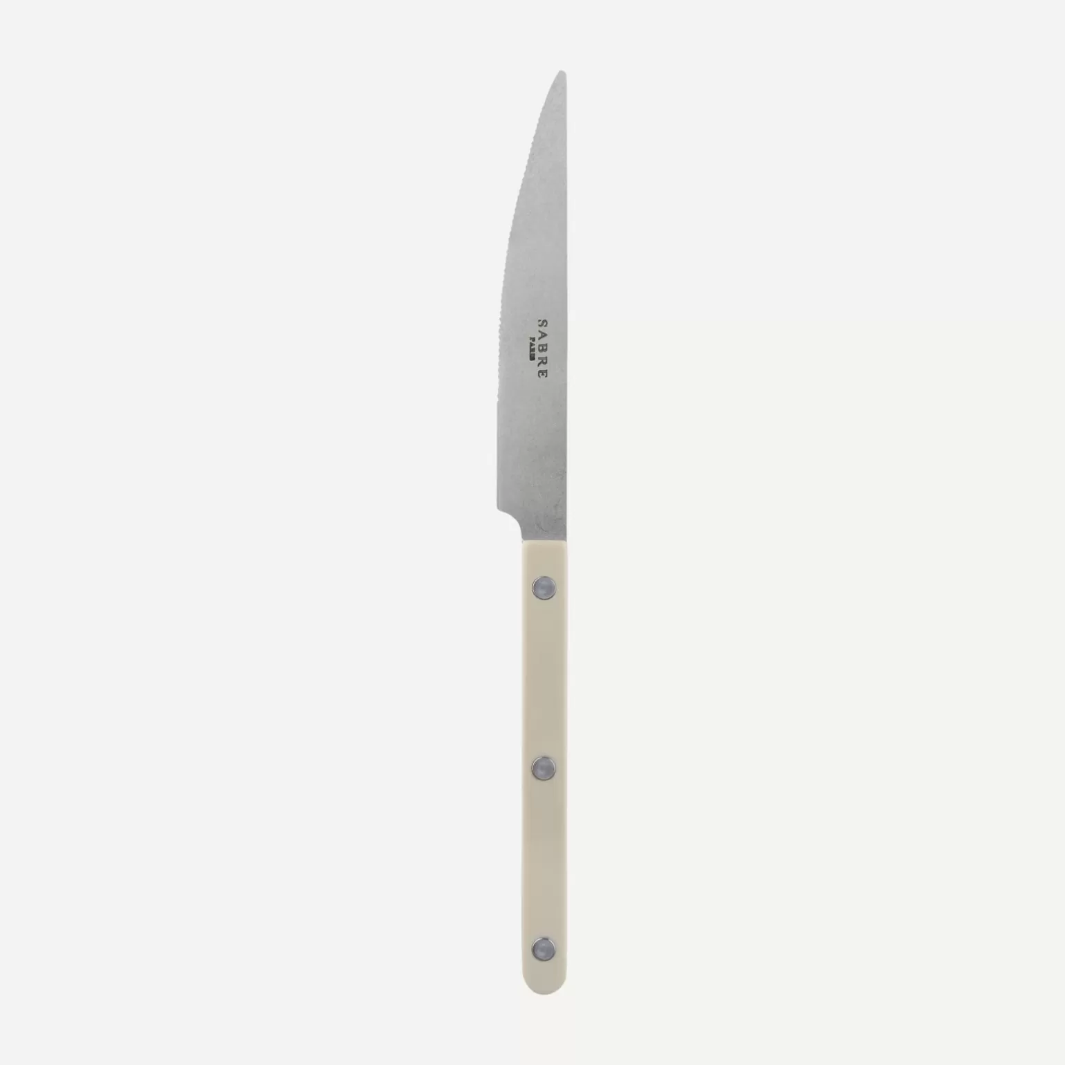 Couteau De Table<Sabre Paris Bistrot Vintage Uni, Mastic