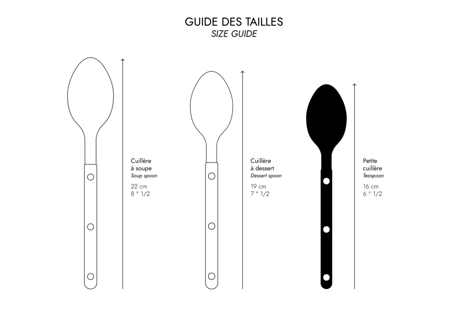Petite Cuillère<Sabre Paris Bistrot Vintage Uni, Mastic