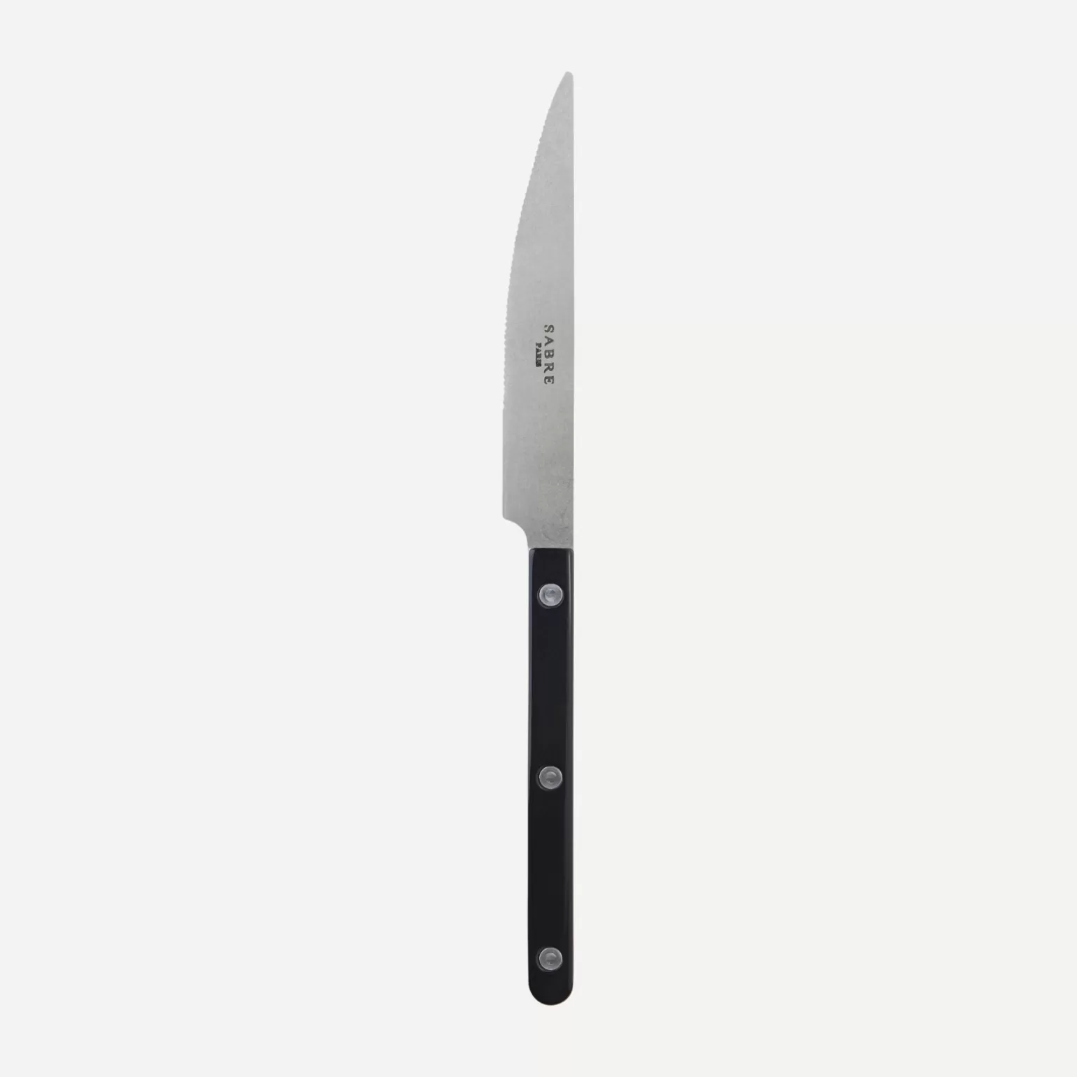 Couteau De Table<Sabre Paris Bistrot Vintage Uni, Noir