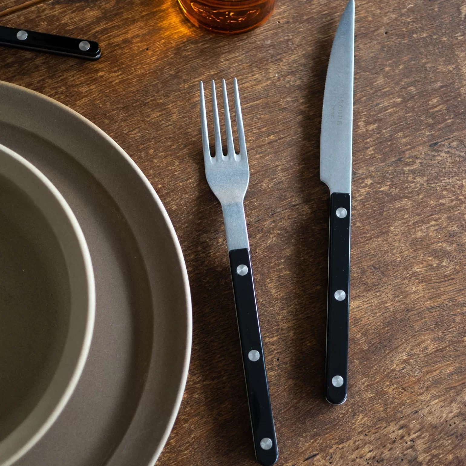 Tartineur<Sabre Paris Bistrot Vintage Uni, Noir
