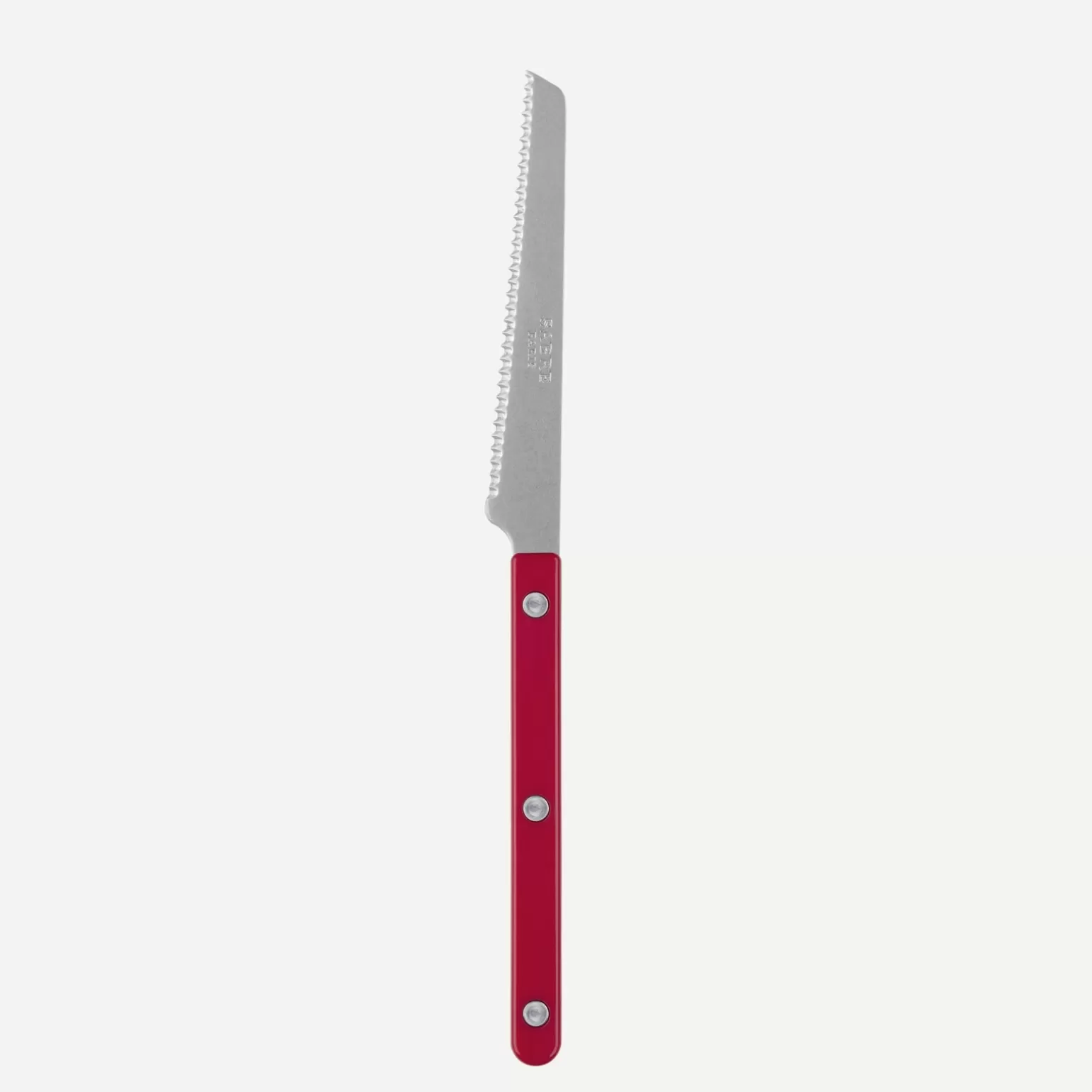 Couteau À Tomate<Sabre Paris Bistrot Vintage Uni, Rouge