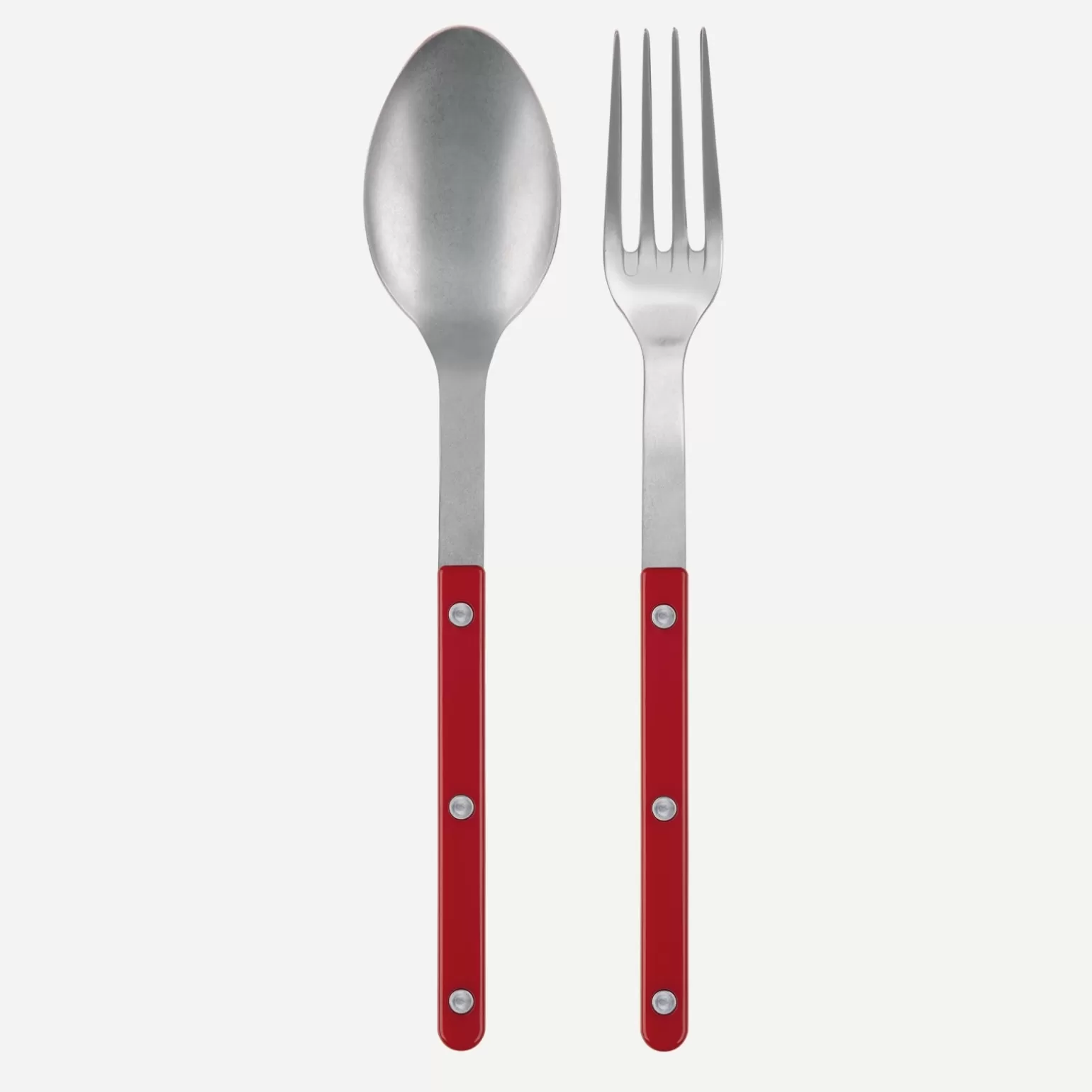 Couverts De Service<Sabre Paris Bistrot Vintage Uni, Rouge