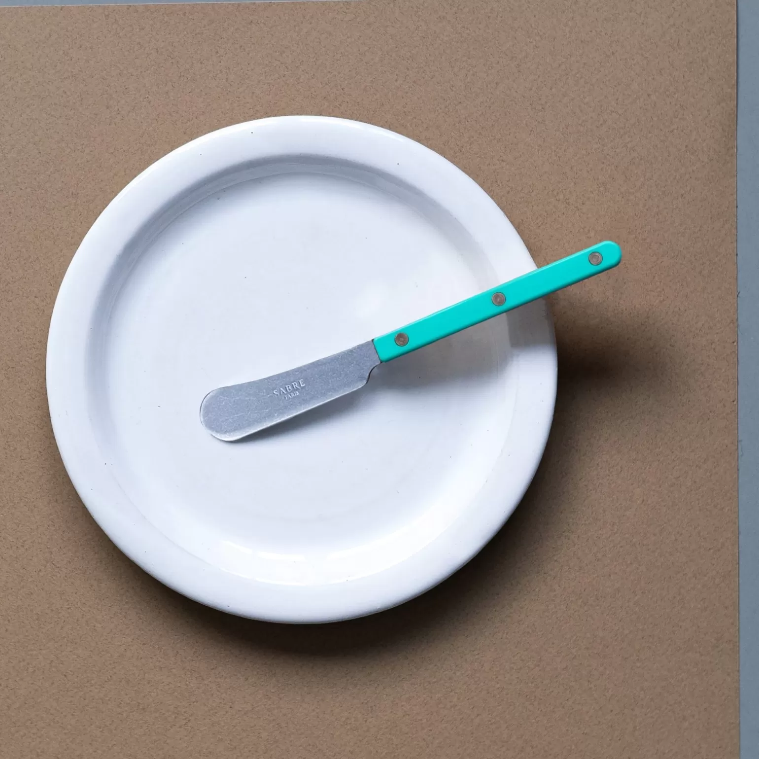 Tartineur<Sabre Paris Bistrot Vintage Uni, Turquoise