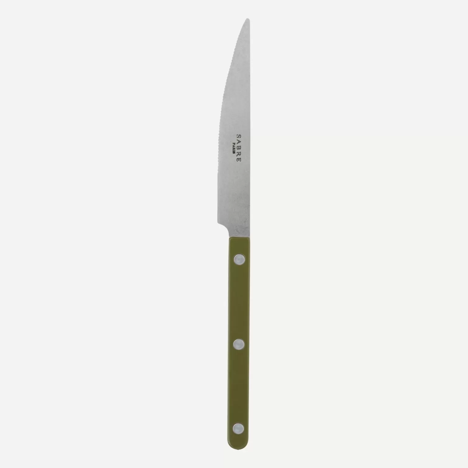 Couteau De Table<Sabre Paris Bistrot Vintage Uni, Vert fougère