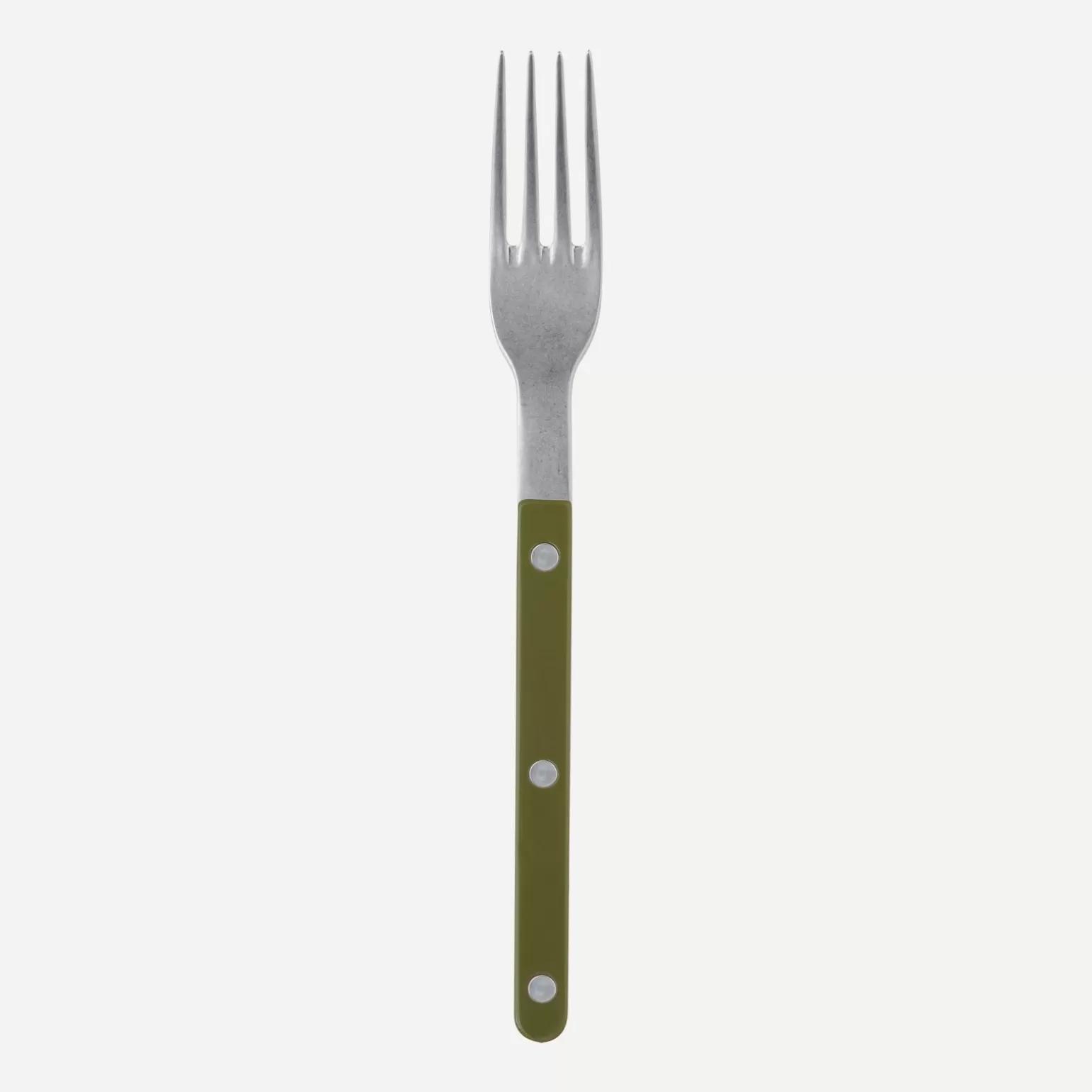 Fourchette De Table<Sabre Paris Bistrot Vintage Uni, Vert fougère