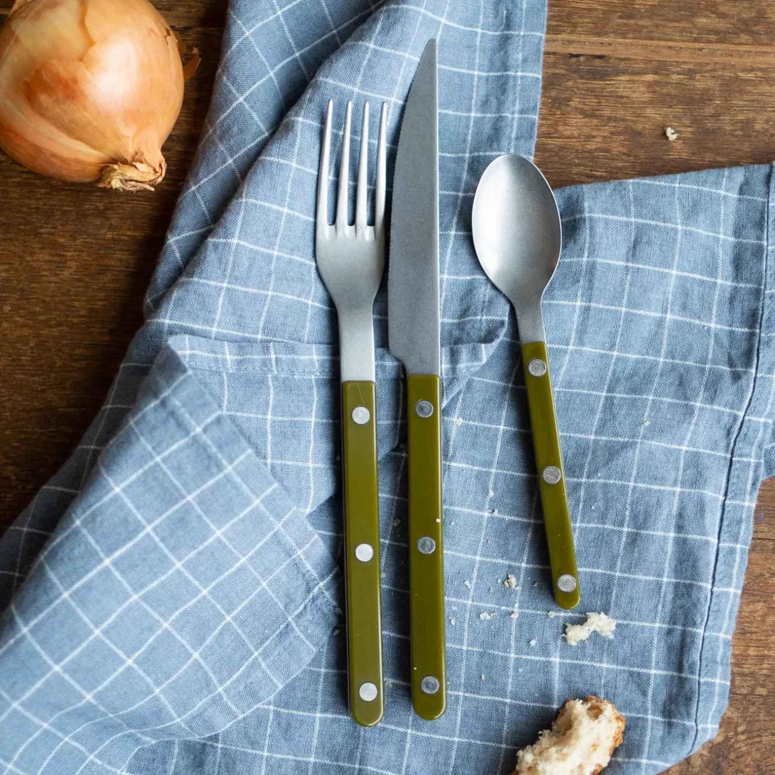 Petite Cuillère<Sabre Paris Bistrot Vintage Uni, Vert fougère