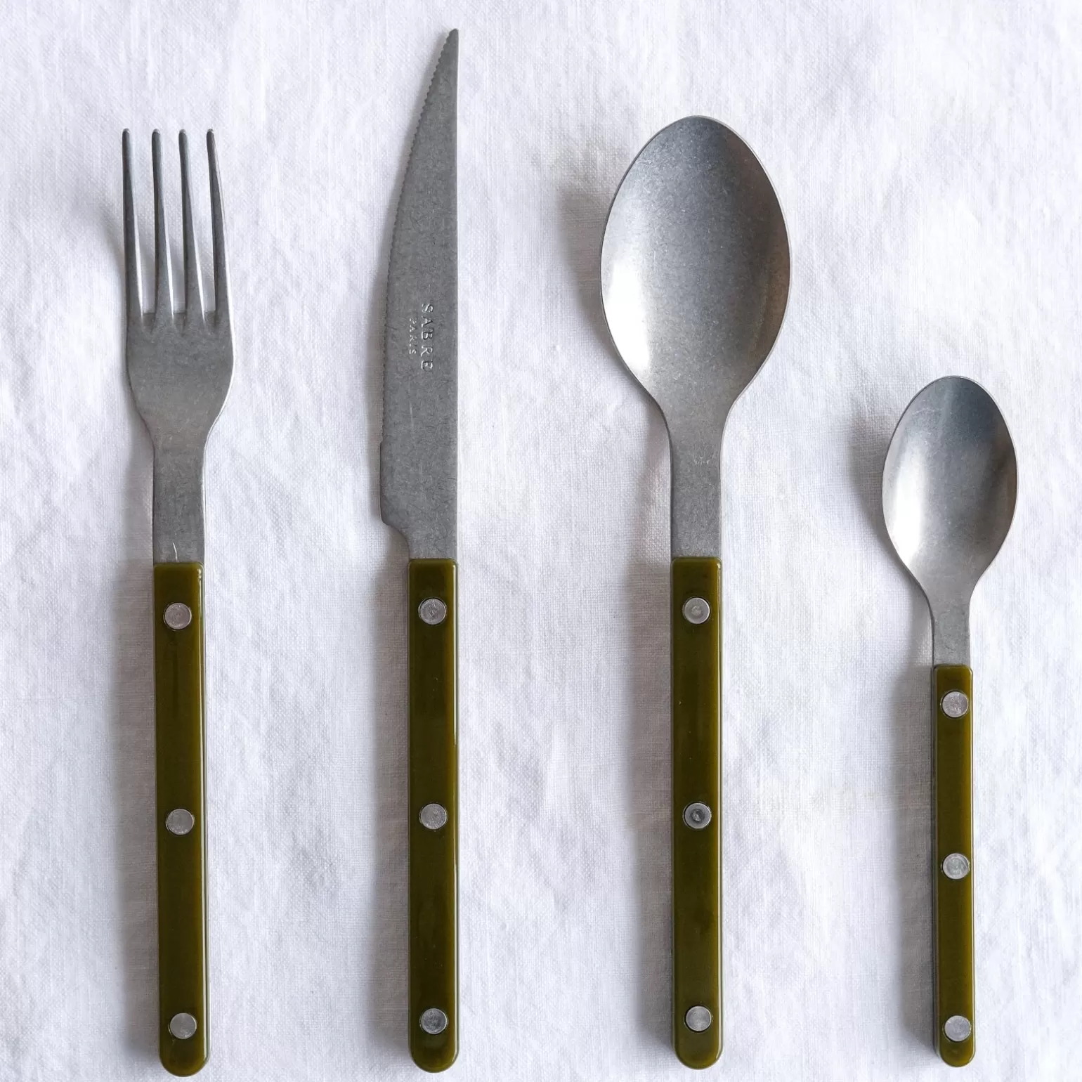 Petite Cuillère<Sabre Paris Bistrot Vintage Uni, Vert fougère