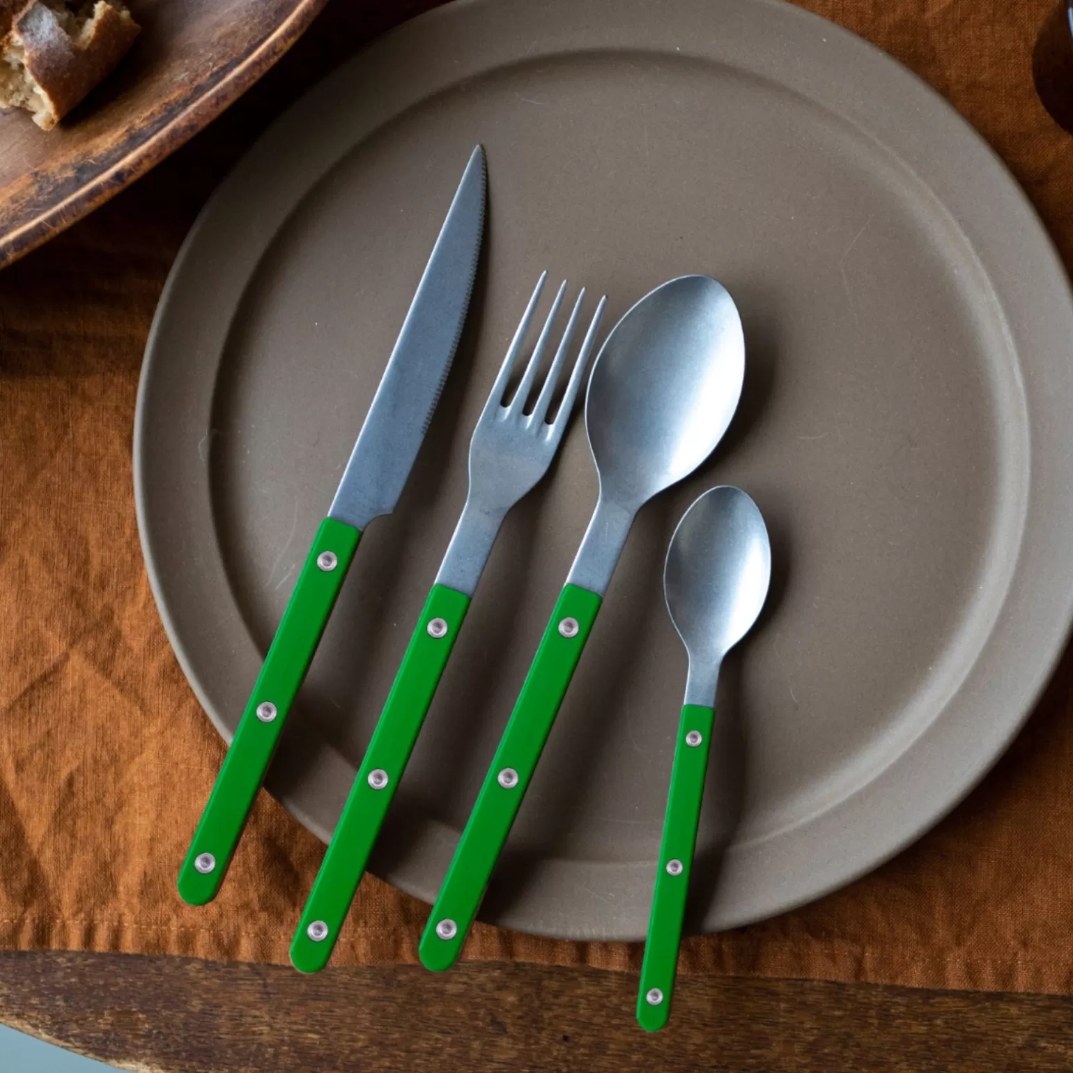 Cuillère À Soupe<Sabre Paris Bistrot Vintage Uni, Vert jardin