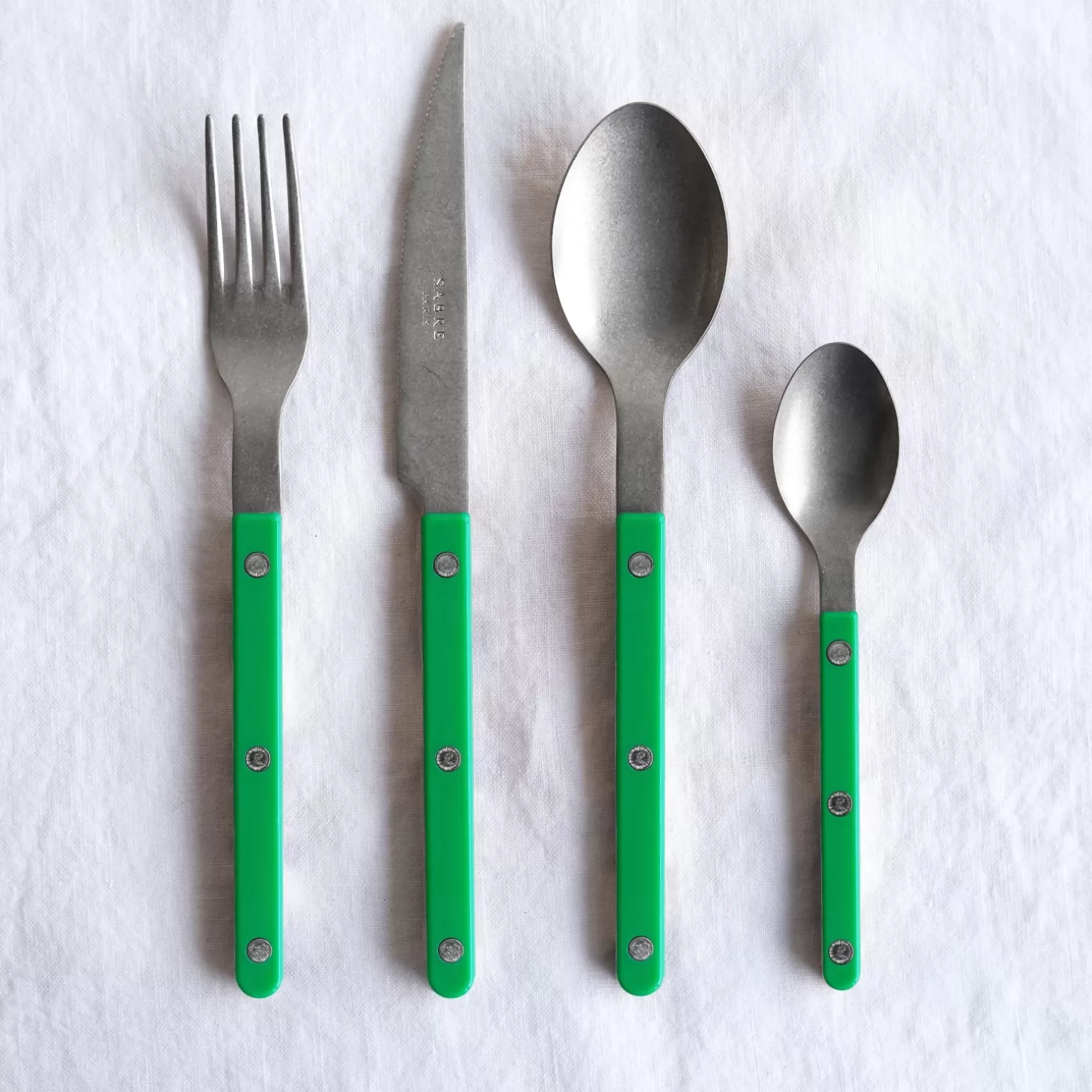 Petite Cuillère<Sabre Paris Bistrot Vintage Uni, Vert jardin