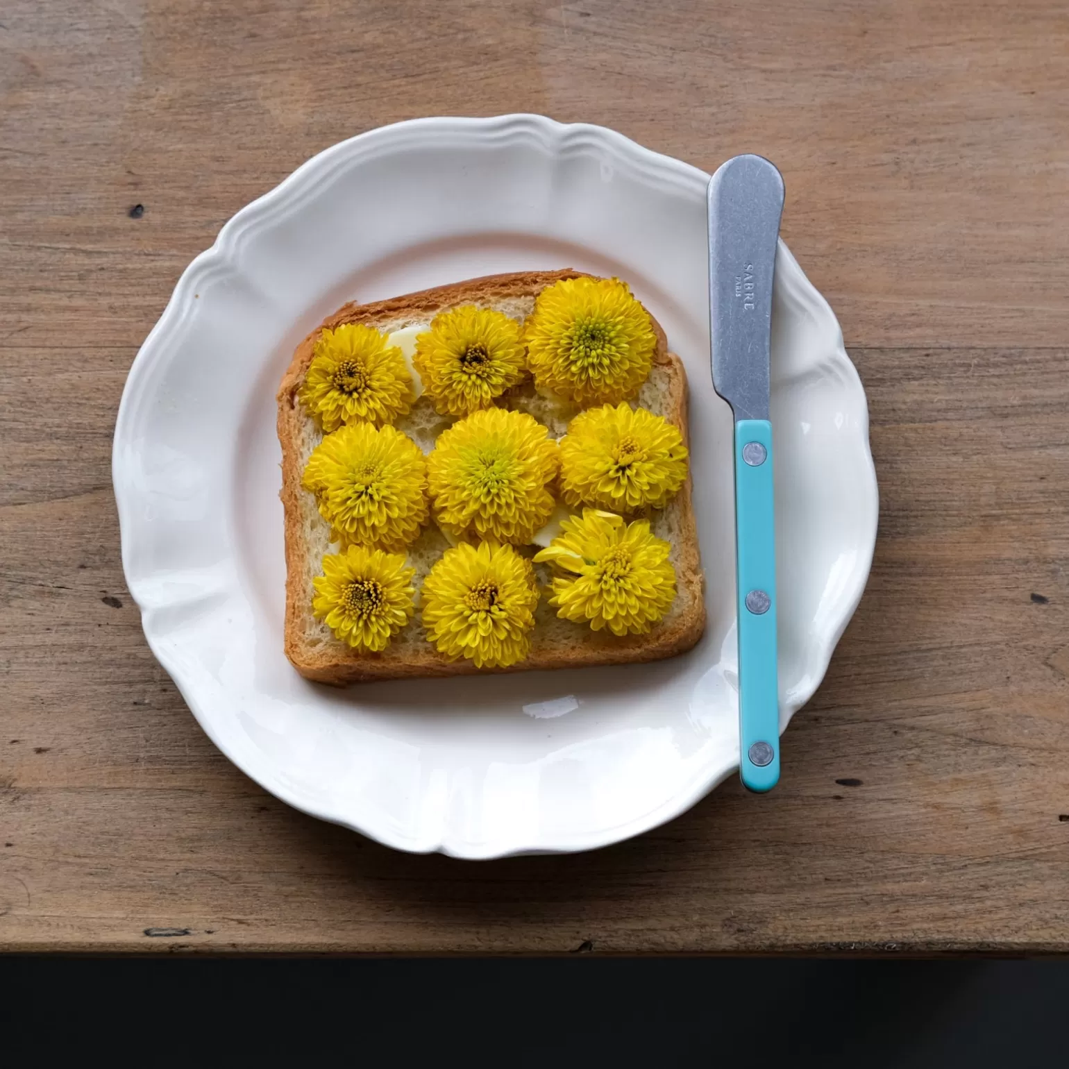 Tartineur<Sabre Paris Bistrot Vintage Uni, Vert pastel