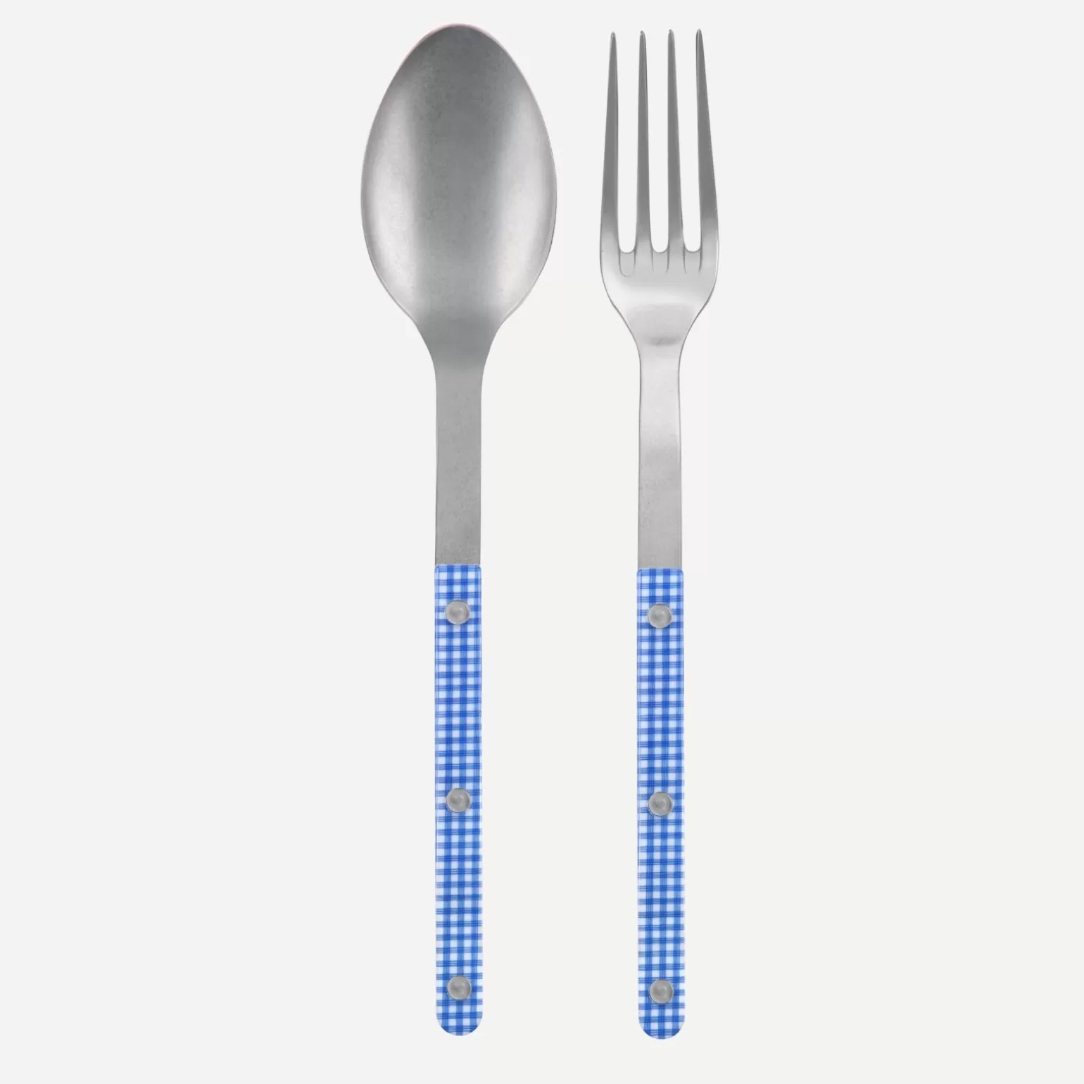 Couverts De Service<Sabre Paris Bistrot Vintage Vichy, Bleu