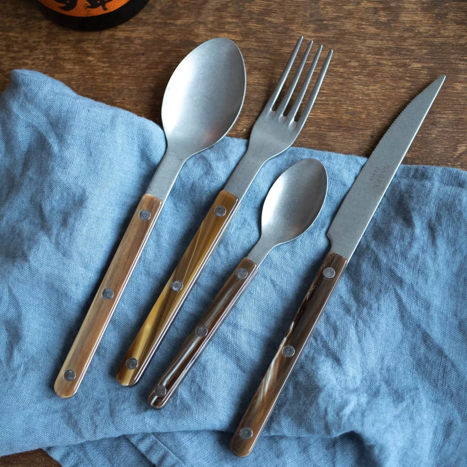 Set De 4 Pièces<Sabre Paris Bistrot Vintage Buffle, Effet Buffle