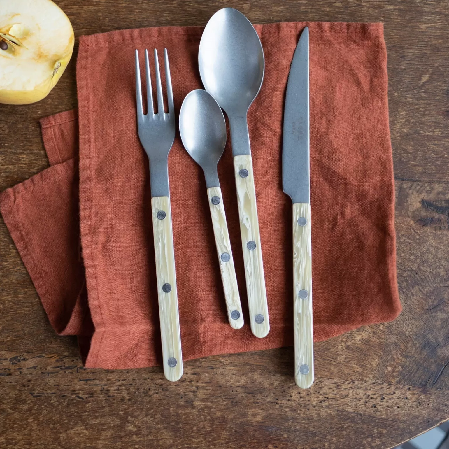 Set De 4 Pièces<Sabre Paris Bistrot Vintage Corne, Effet Corne