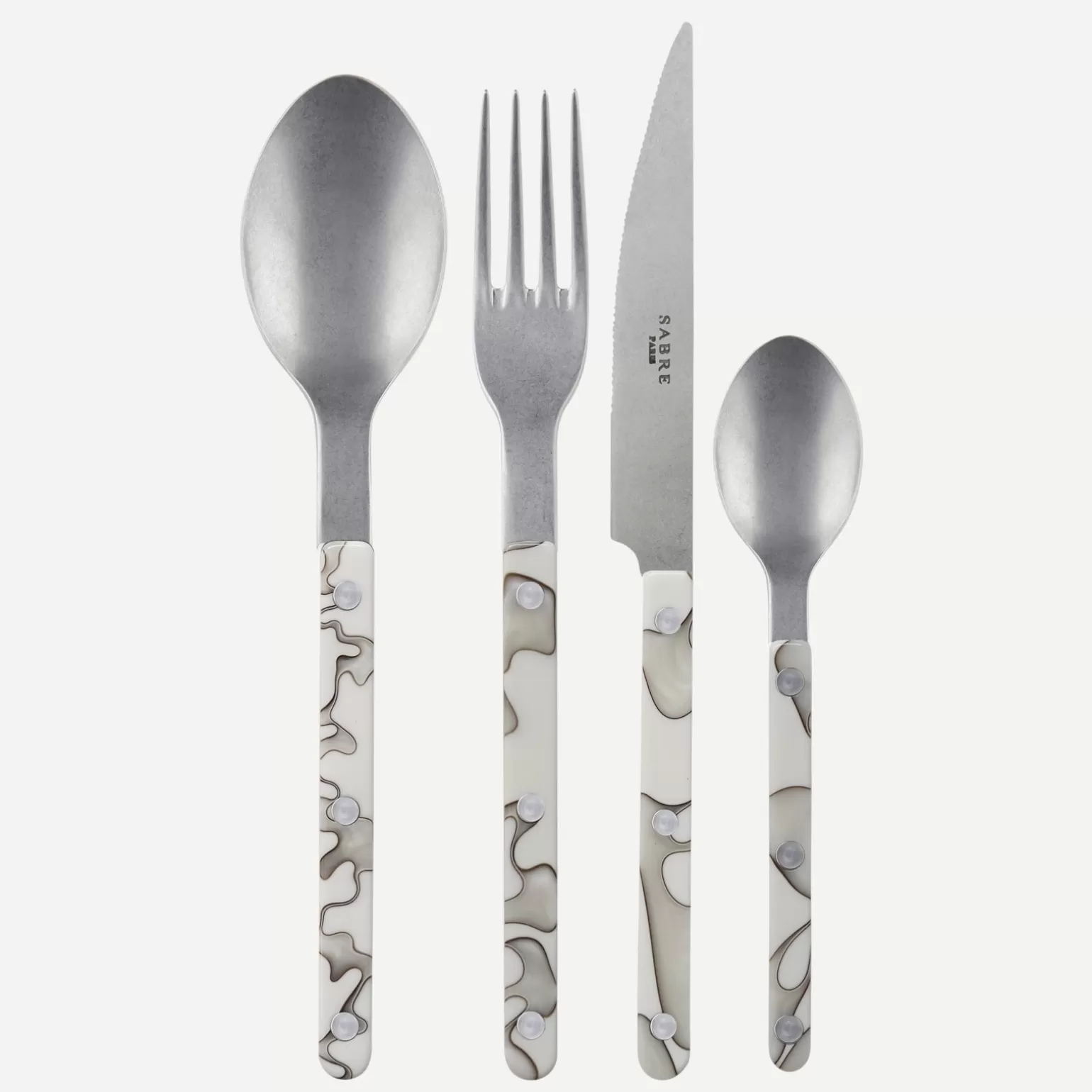 Set De 4 Pièces<Sabre Paris Bistrot Vintage Dune, Ivoire