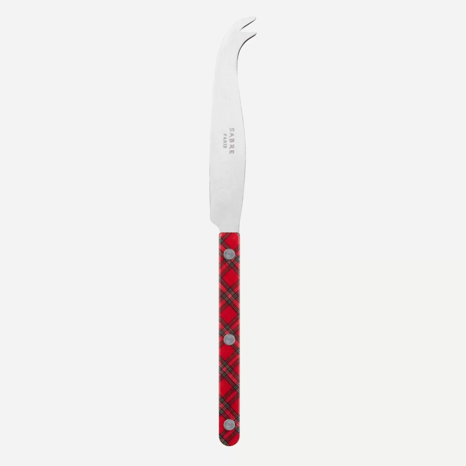 Couteau À Fromage<Sabre Paris Bistrot Vintage Tartan, Rouge