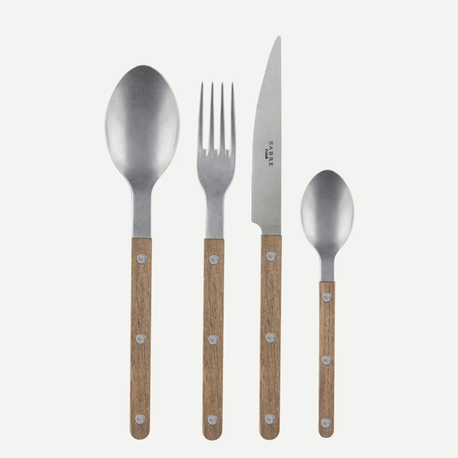 Set De 4 Pièces<Sabre Paris Bistrot Vintage , Teck