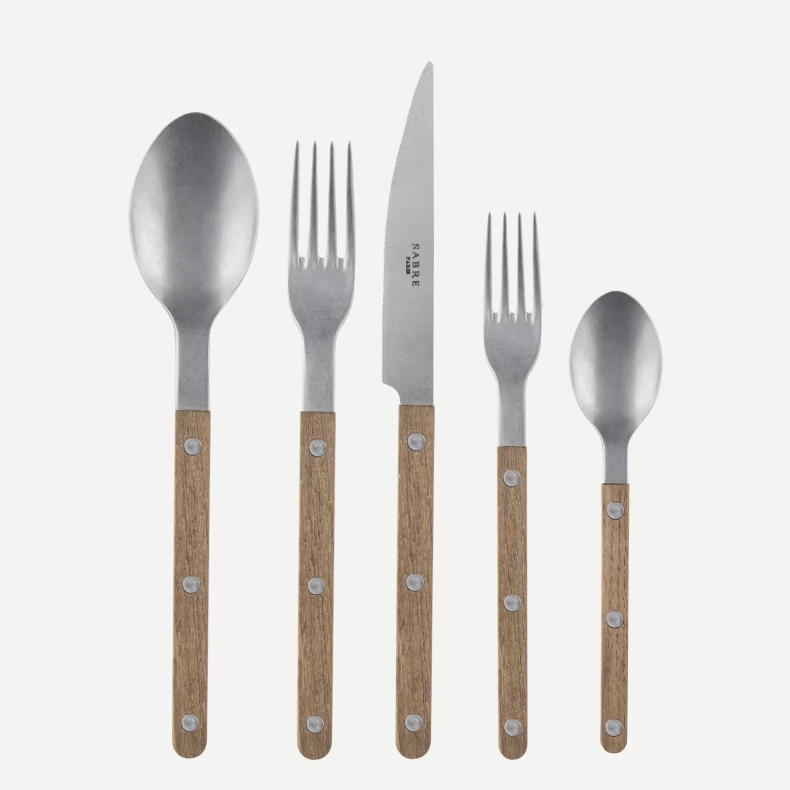 Set De 5 Pièces<Sabre Paris Bistrot Vintage , Teck
