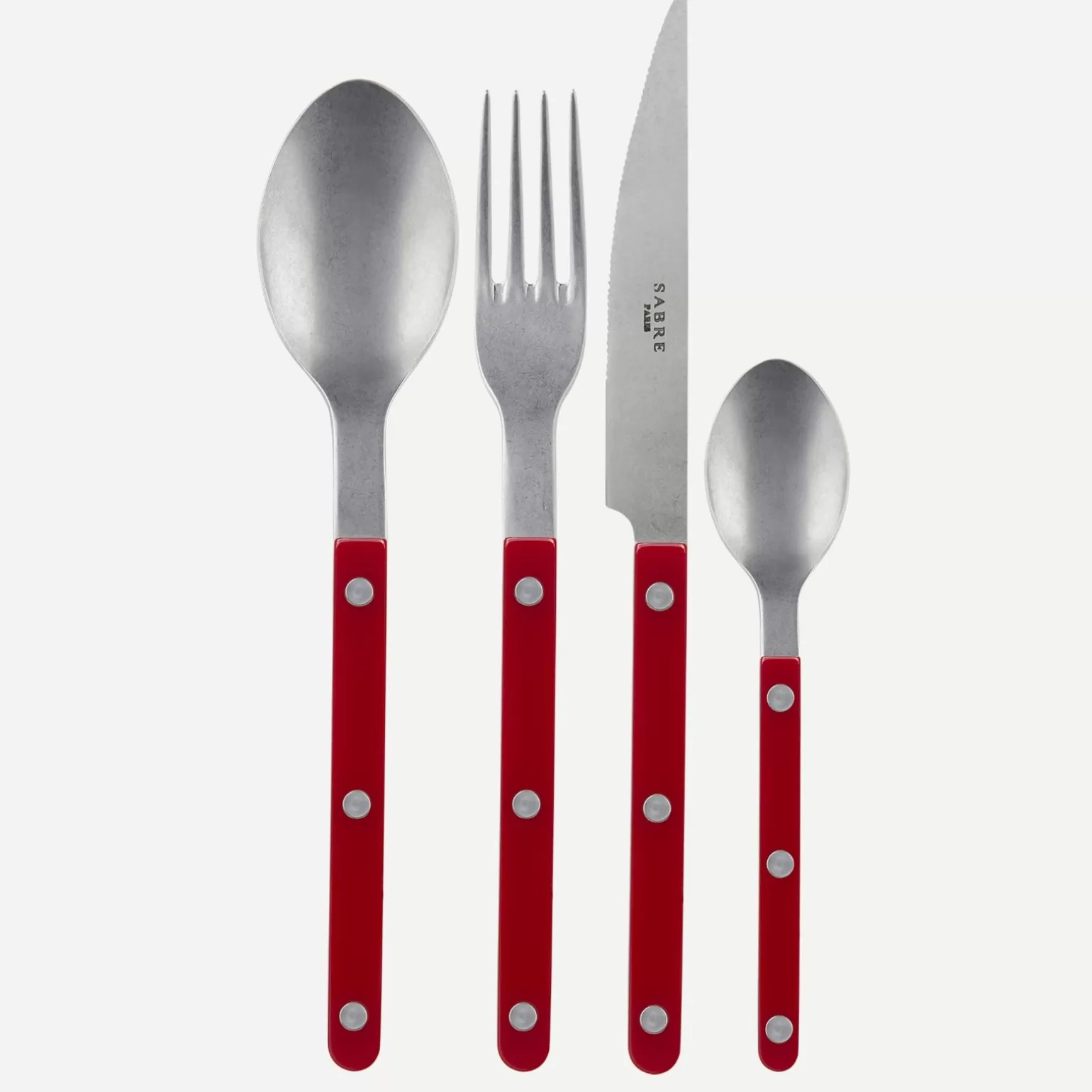 Ménagère De 24 Pièces<Sabre Paris Bistrot Vintage Uni, Bordeau