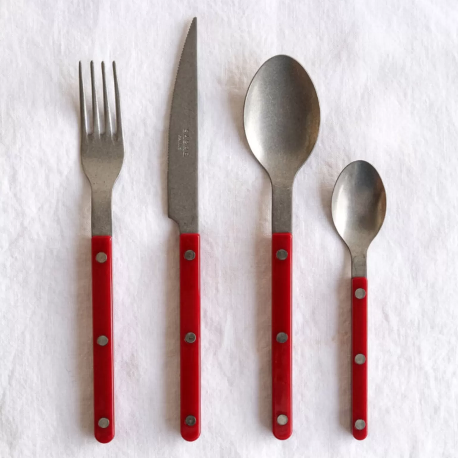 Ménagère De 24 Pièces<Sabre Paris Bistrot Vintage Uni, Bordeau