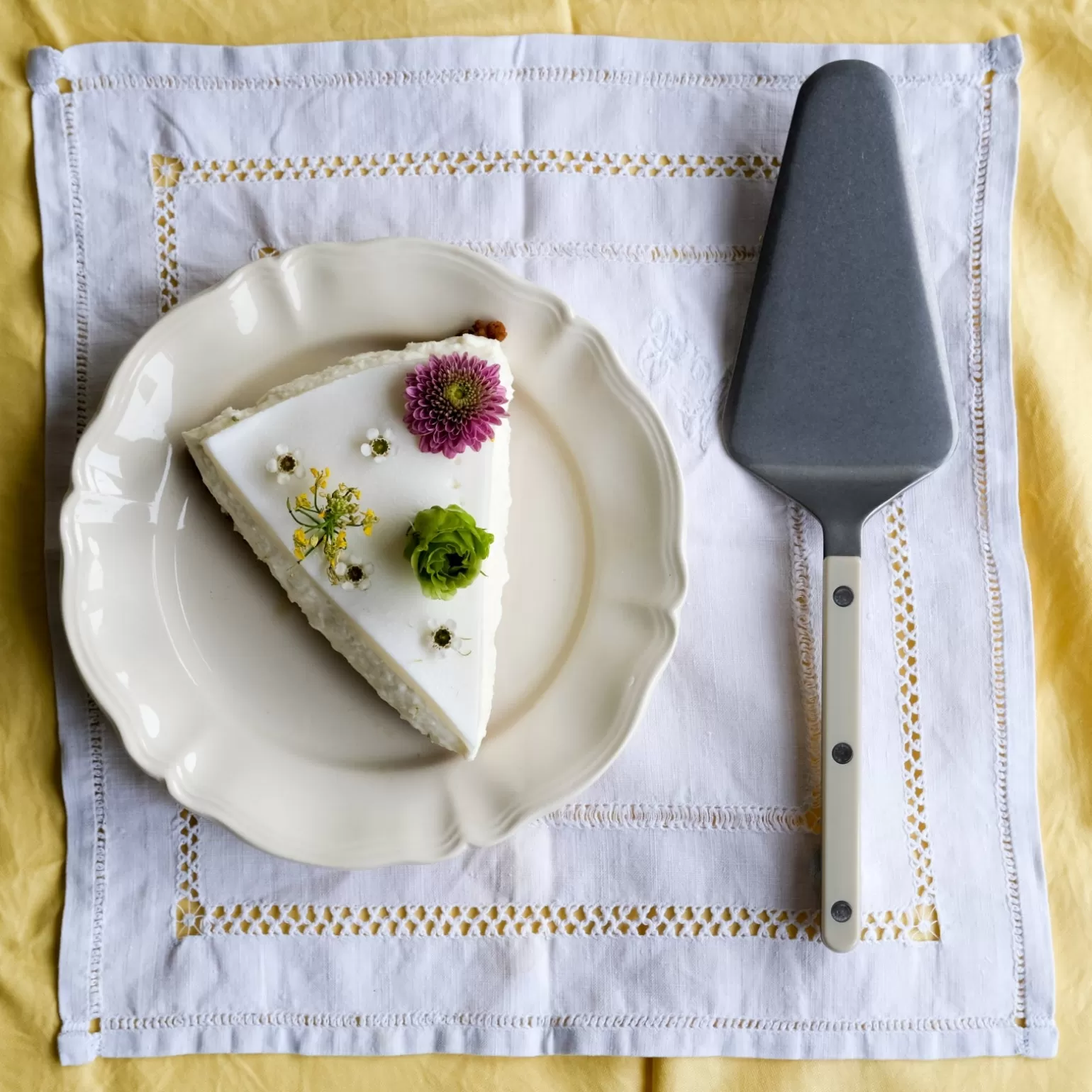 Pelle À Tarte<Sabre Paris Bistrot Vintage Uni, Ivoire