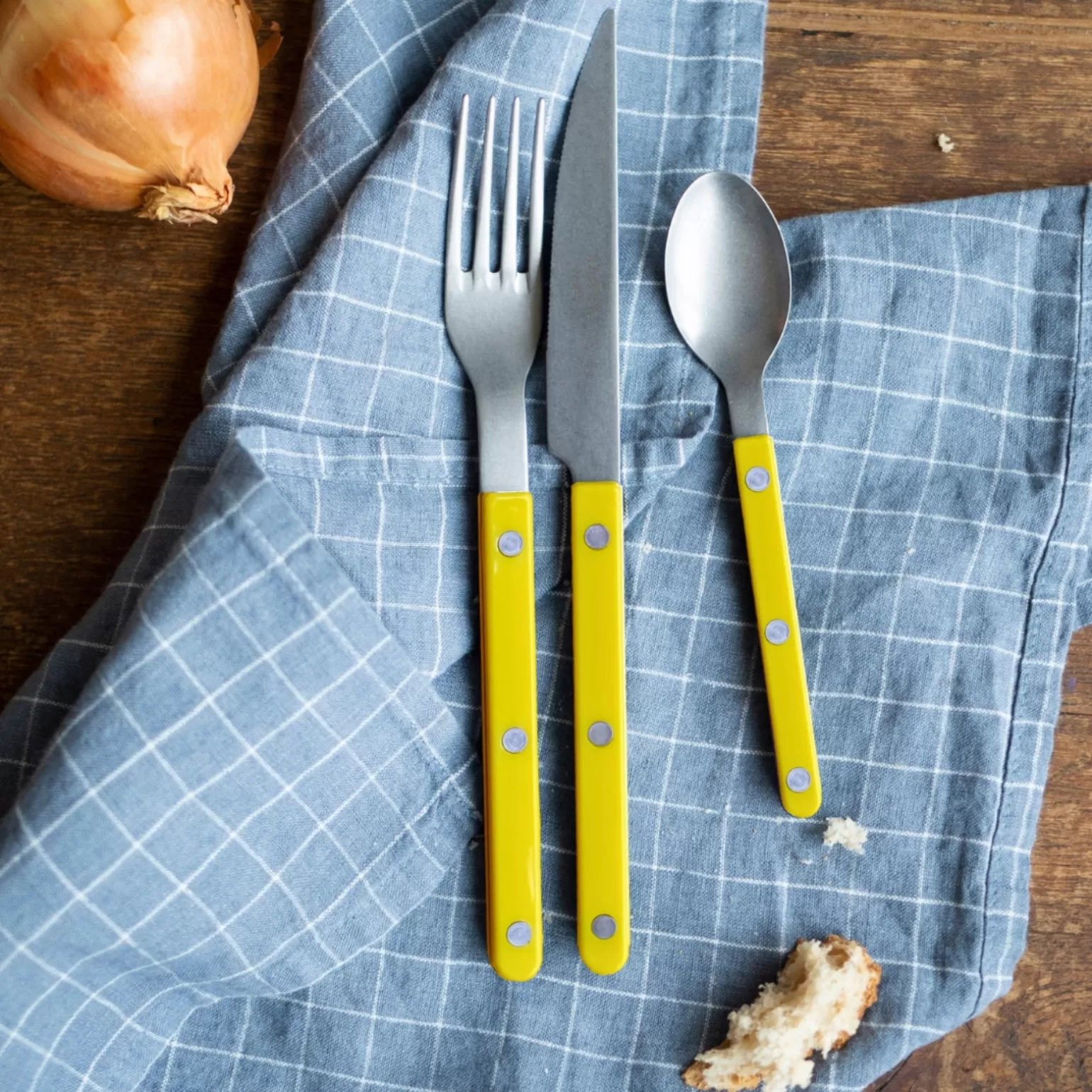 Ménagère De 24 Pièces<Sabre Paris Bistrot Vintage Uni, Jaune