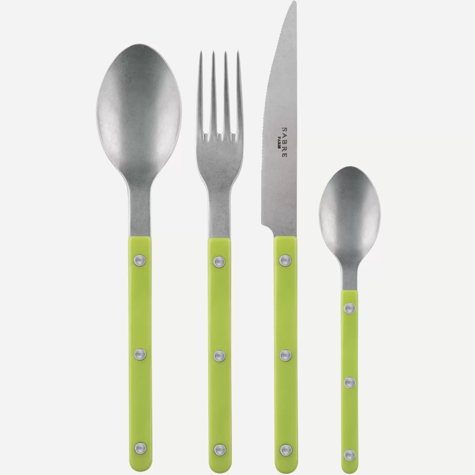 Set De 4 Pièces<Sabre Paris Bistrot Vintage Uni, Lime