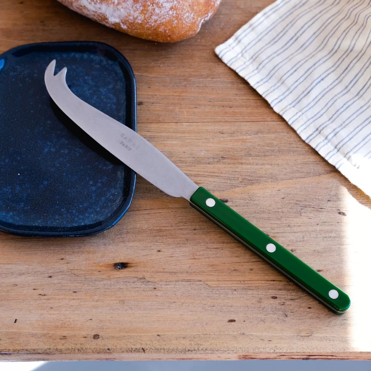 Couteau À Fromage<Sabre Paris Bistrot Vintage Uni, Vert